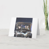 Grappige Honden Verjaardag Feestdagen Kaart (Achterkant)