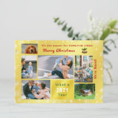 Grappige hondenkat We hebben New Home verplaatst 6 Feestdagenkaart (Staand voorkant)