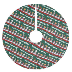Grappige hondenkoor blaft! Kerstlied grap cartoon Kerstboom Rok