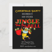 Grappige Honderd Kerstfeest Uitnodiging (Voorkant)