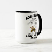 Grappige Honey Bee Lover Boer Bijenhouder Apiarist Mok (Voorkant rechts)