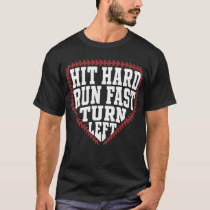 Grappige honkbal softbal speler coach mannen jonge t-shirt