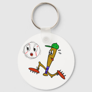 Grappige honkbal T-shirts en cadeaus Sleutelhanger