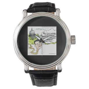 Grappige horloge: slang Ted Cruz sluipt weg uit Co Horloge