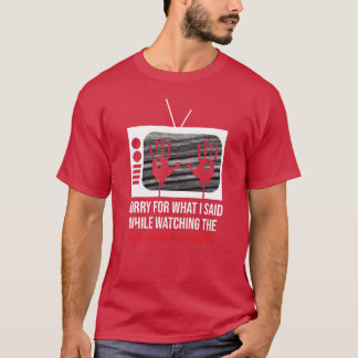 Grappige horrorfilm citaat vriend t-shirt