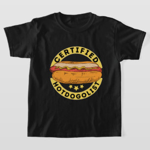 Grappige hotdog woordkunst uniseks t-shirt