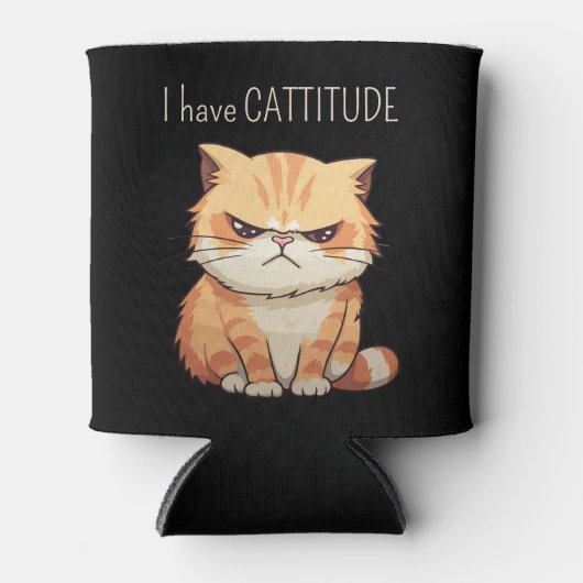 Grappige houding blikjeskoeler (Voorkant)