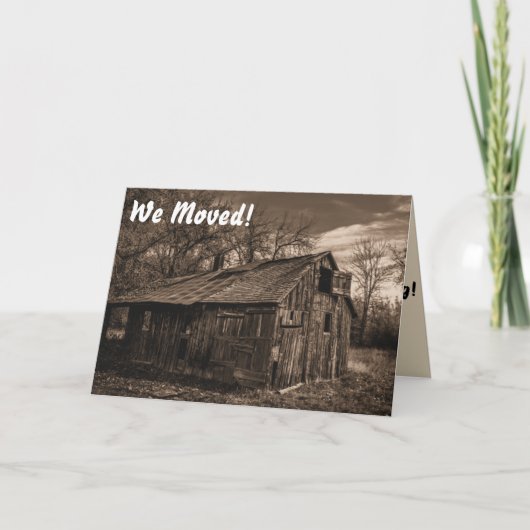 Grappige housewarming/verhuizen (Voorkant)