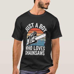 Grappige Houthakker Kunst Voor Jongens Mannen Boom T-shirt