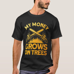 Grappige Houthakkers Kunst voor Mannen Boomkapper T-shirt