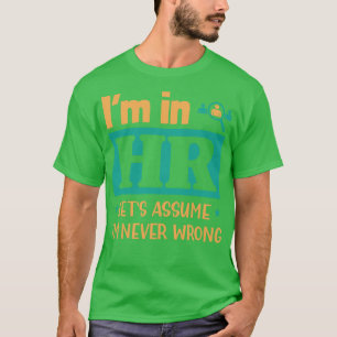 Grappige HR Officer Gift Human Resource Worker Gif T-shirt