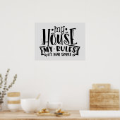 grappige huisstijl poster (Keuken)