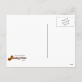 Grappige Humor Paard Rendier Kerstmis Feestdagenkaart (Achterkant)