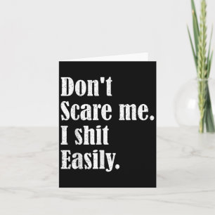 Grappige humor sarcastische quote _ doe niet alsof kaart