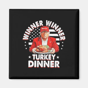 Grappige Humor Trump Winner Turkije Diner dan Magneet