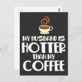 Grappige Huwelijk Koppel Humor Hete Man Briefkaart (Voorkant / Achterkant)