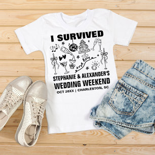 Grappige Huwelijks Merch Aangepaste Huwelijks Favo T-shirt