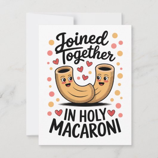 Grappige Huwelijks Trouw Engagement Feestdagenkaart (Voorkant)