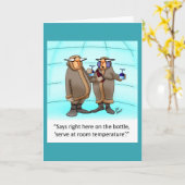 Grappige Huwelijksverjaardagskaart Voor Hen "Brilj Kaart (Gele Bloem)