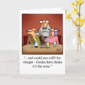 Grappige Huwelijksverjaardagskaart Voor Hen "Brill Kaart (Gele Bloem)