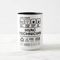 Grappige HVAC-technicus die informatie behandelt