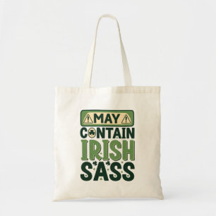 Grappige Ierse brutaliteit - Sarcastische Ierse tr Tote Bag
