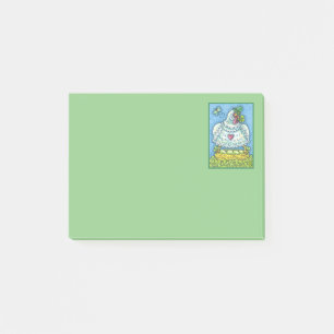 GRAPPIGE IERSE HEN, GROENE EIEREN EN KLAVERTJES DR POST-IT® NOTES