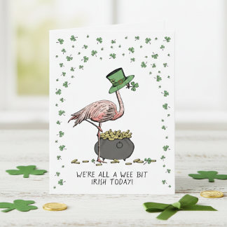 Grappige Ierse St. Patrick's Dag kaart