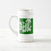 grappige Ierse tekst Bierpul (Links)