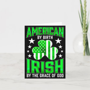 Grappige Ierse trots St. Patrick's Day Keltisch gr Kaart