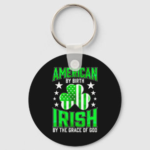Grappige Ierse trots St. Patrick's Day Keltisch gr Sleutelhanger