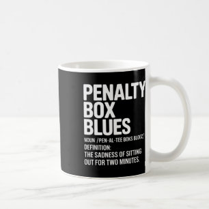 Grappige IJshockey Definitie IJshockey Strafbank Koffiemok