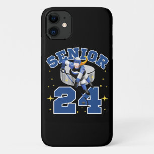Grappige IJshockey Senior 2024 iPhone 11 Hoesje