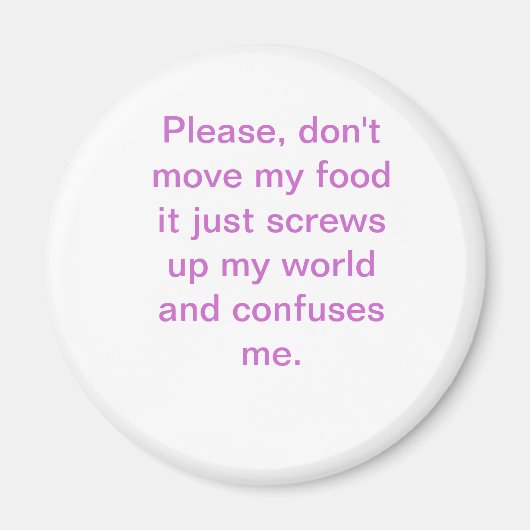 Grappige ijskast magneet (Voorkant)