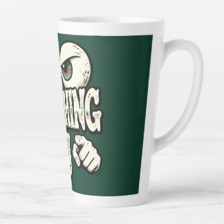 Grappige "IK HOU JE IN DE GATEN" Retro Ogen Koffie Latte Mok