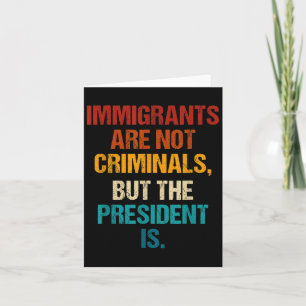 Grappige immigranten zijn geen criminelen maar de kaart