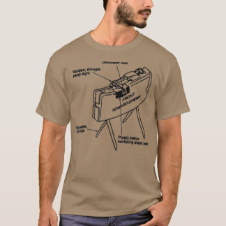 Grappige Infanterie Claymore Mine 0311 11B T-shirt