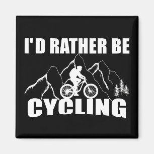 grappige inspirerende citaten over fietsen magneet