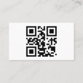 grappige internetpromotie visitekaartje (Achterkant)