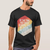 Grappige introvert sociale batterij INFJ ISTP INFP T-shirt (Voorkant)