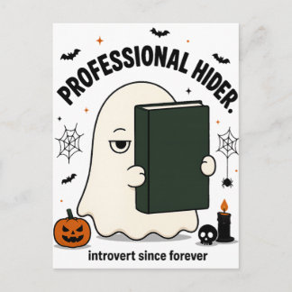 Grappige Introverte Geest Professionele Verberger  Briefkaart