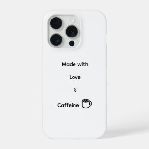 Grappige iPhone 15 Pro Hoes - Gemaakt met Liefde & Hoesje