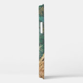 Grappige iPhone Case met Curious Llama (Achterkant / Rechts)