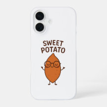 Grappige iPhone Hoes met Zoete Aardappel