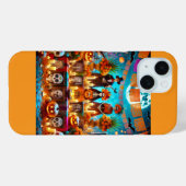 Grappige iPhone-hoesjes halloweenfeest Case-Mate iPhone Case (Achterkant (horizontaal))