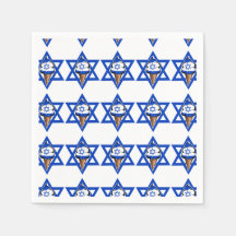 Grappige Israëlische vlag ijs