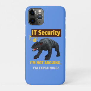 Grappige IT-beveiliging Legt technische humor uit iPhone 11 Pro Hoesje