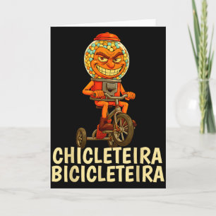 Grappige Italiaanse Brainrot Kids Meme Chicleteira Kaart