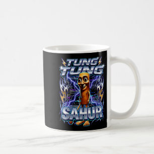 Grappige Italiaanse Brainrot Tung Tung Tung Sahur Koffiemok
