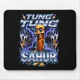 Grappige Italiaanse Brainrot Tung Tung Tung Sahur Muismat